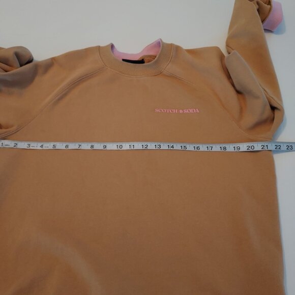 Scotch & Soda Unisex Organic Crew Neck Sweatshirt Size Med - Picture 7 of 11